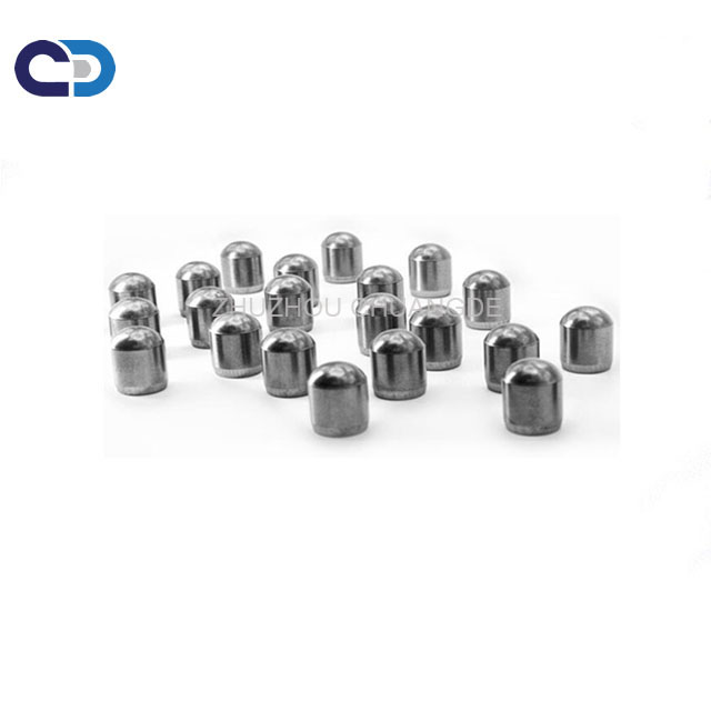 KD10mm*H16mm Mining Tips Tungsten Carbide Buttons High Resistant Strength YG11C