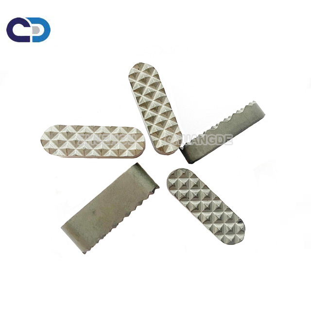 Tungsten carbide jaw chunk gripper inserts/tips for mining and diamond drilling in various grade