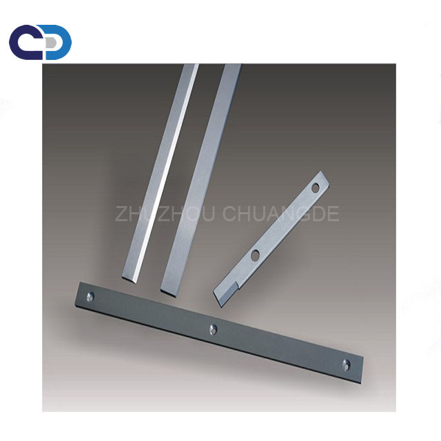 Cemented Carbide  tungsten blades knife for paper and fiber cutting