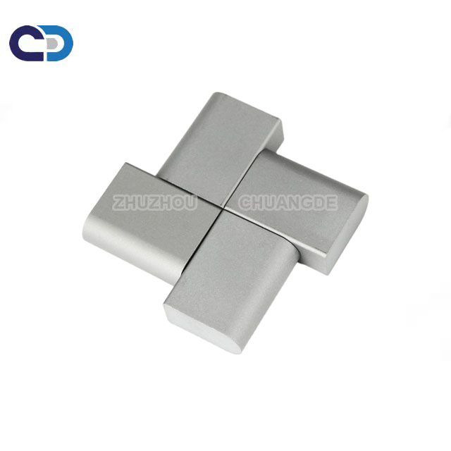 100% pure material Cemented tungsten carbide Snowplow insert blade for clean snow road