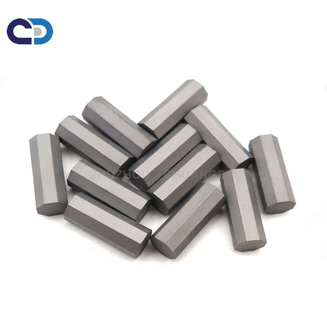 High Hardness Carbide Octagonal Tips For Mining And Stone Breaking