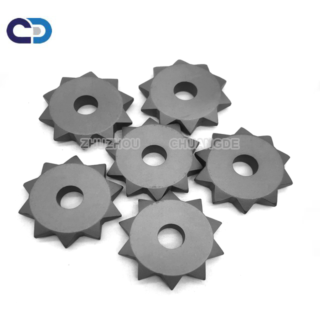 Manufacturer Tungsten Carbide High Hardness Bushing Hammer Tips For Grinding Of Concrete And Stone