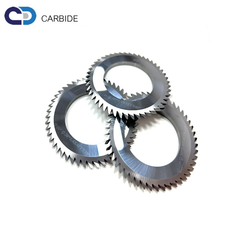 Cemented Carbide Circular Saw Blade/Carbide V Cut with difference angles