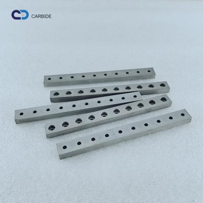 YG10X tungsten carbide strips for cutting plastic paper rubber 