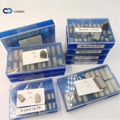 Factory wholesale Carbide Turning Inserts Cemented Carbide Brazed Tips 