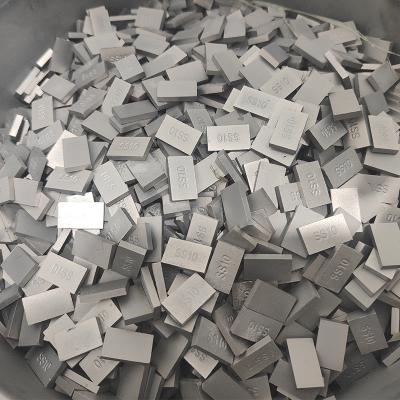 Manufacture wholesale 20*12*3 Or 15*10*5 tungsten carbide ss10 tips for cutting stone