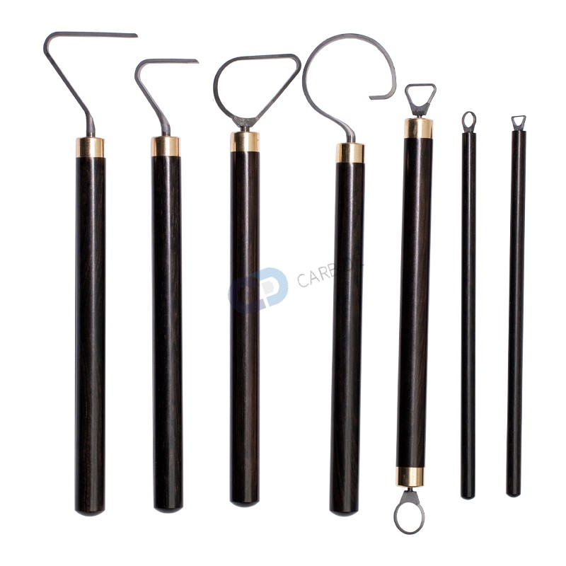 Professional Tungsten Carbide Pottery Tools | Precision Clay Trimming & Sculpting Set for Ceramic Artists