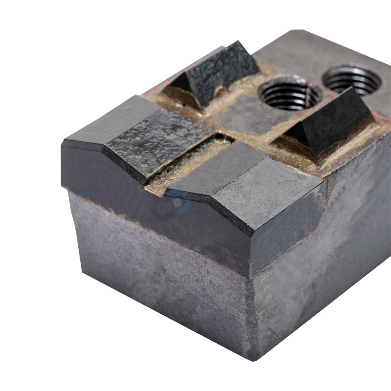 Durable TBM Shield Cutter Bits | Tungsten Carbide Tipped & High-Strength Steel Body | Tunnel Boring Machine Spare Parts