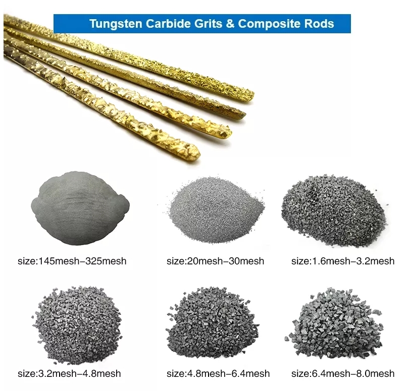 Composite Welding Tungsten Carbide Rod Bar For Hard Facing Gold Copper bar