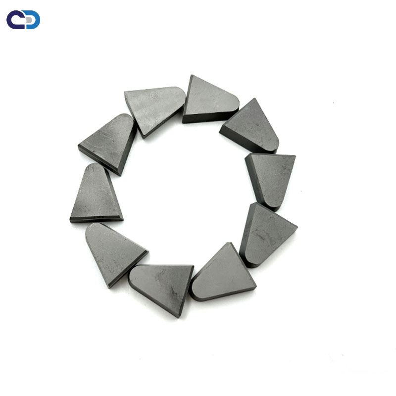 Cememted Tungsten Carbide Triangle Welding Inserts