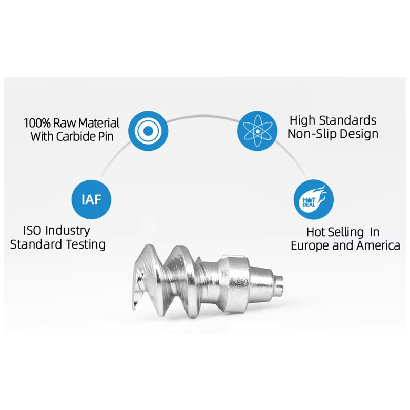 Wholesaler high quality srew carbide tire studs  for bicycles /fat bike/ATV/UTV/ Forklift/automotive 