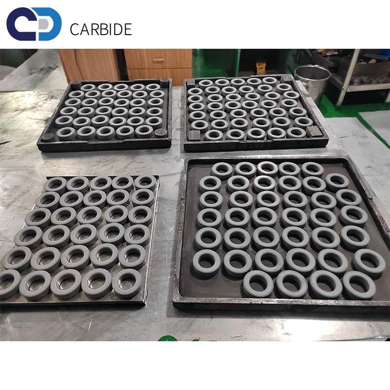 Factory Custom YG6 YG8 Tungsten Carbide Valve Ball Seats for Oil Pumps