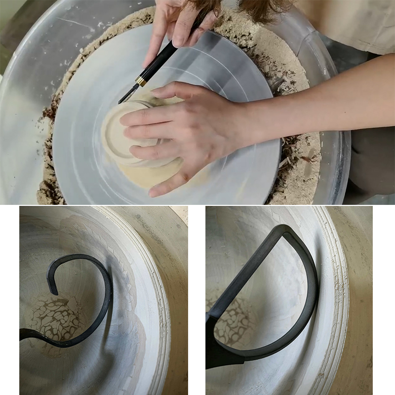 Professional Tungsten Carbide Pottery Tools | Precision Clay Trimming & Sculpting Set for Ceramic Artists